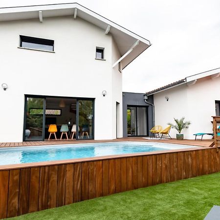Frenchyhomes☆Villadeluxe☆Plage☆Piscine 앙데르노스레방 외부 사진