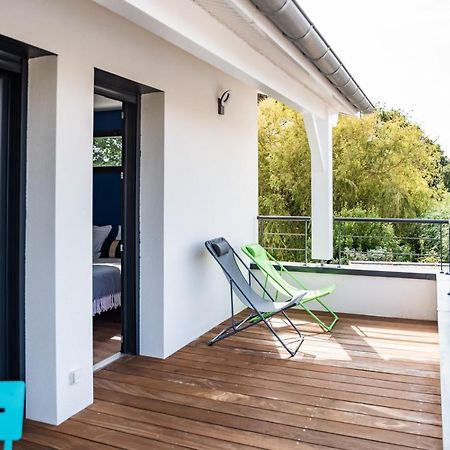 Frenchyhomes☆Villadeluxe☆Plage☆Piscine 앙데르노스레방 외부 사진