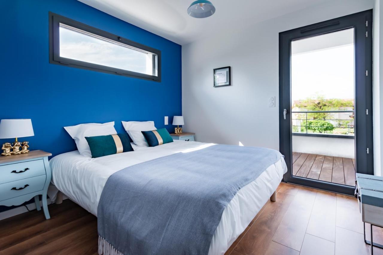 Frenchyhomes☆Villadeluxe☆Plage☆Piscine 앙데르노스레방 외부 사진