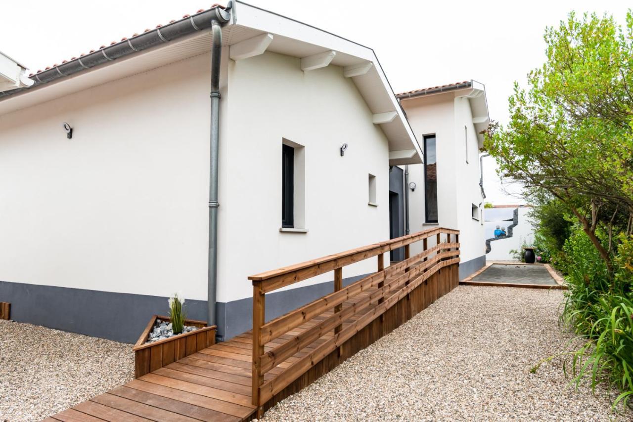 Frenchyhomes☆Villadeluxe☆Plage☆Piscine 앙데르노스레방 외부 사진