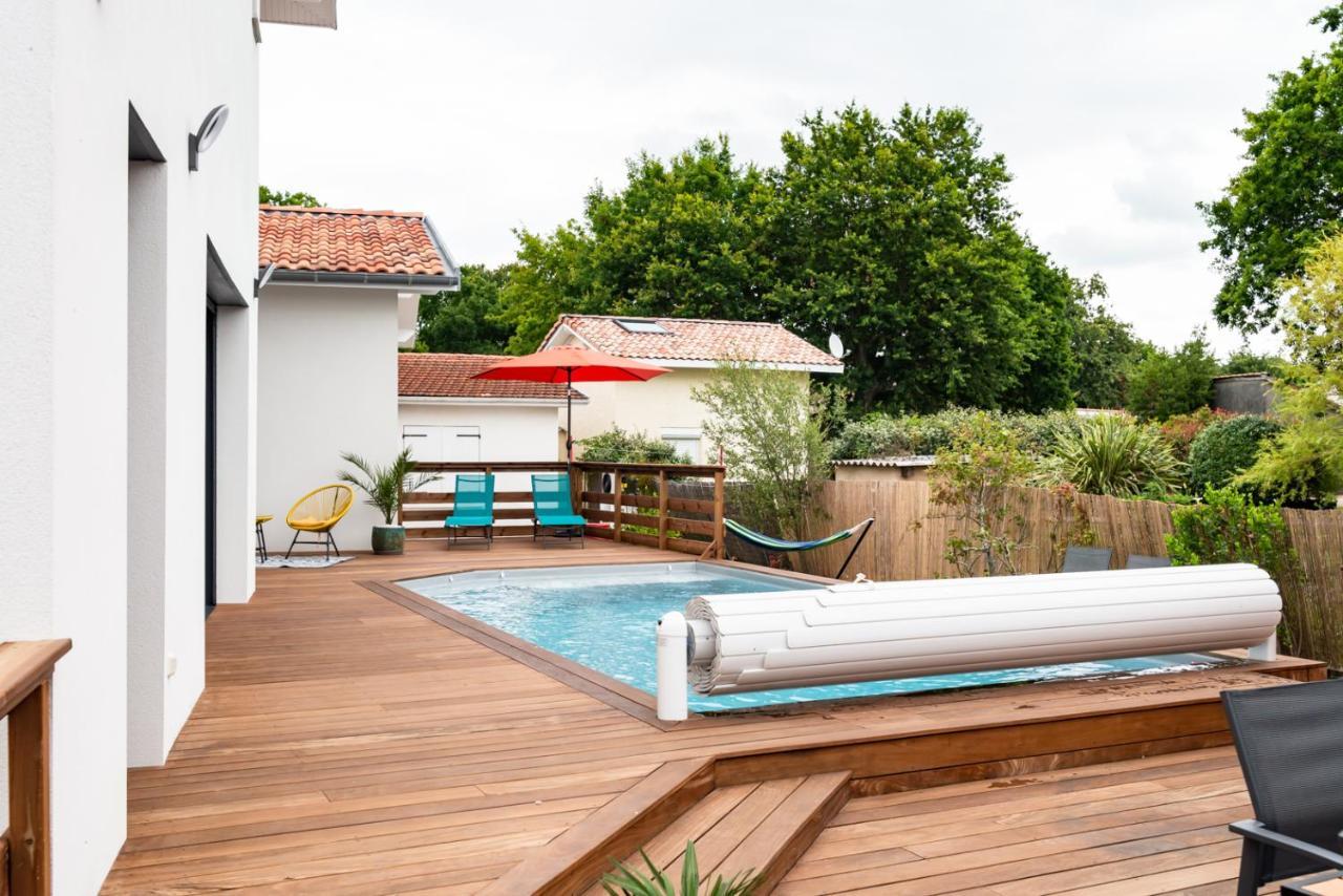 Frenchyhomes☆Villadeluxe☆Plage☆Piscine 앙데르노스레방 외부 사진