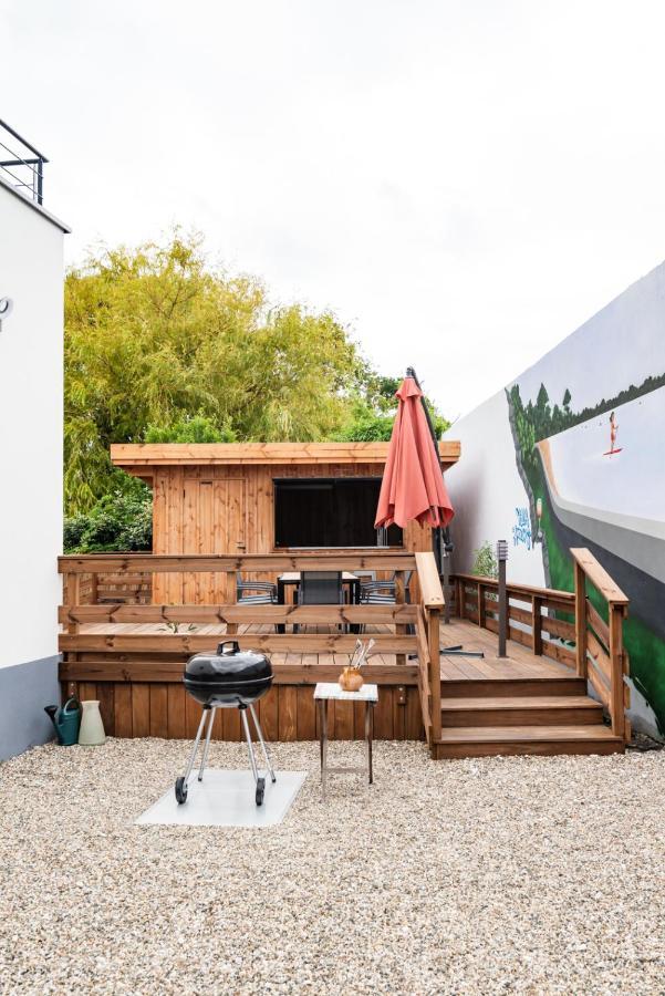 Frenchyhomes☆Villadeluxe☆Plage☆Piscine 앙데르노스레방 외부 사진